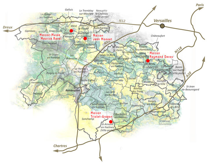 carte maisons des illustres carte maisons des illustres