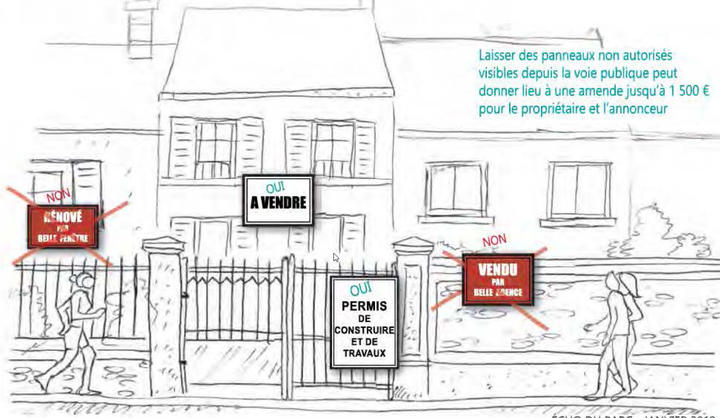 Enseignes et publicité dans le Parc Enseignes et publicité dans le Parc