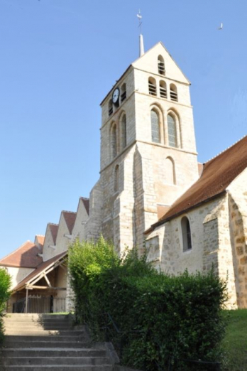 Entrée de l'église - accès piéton