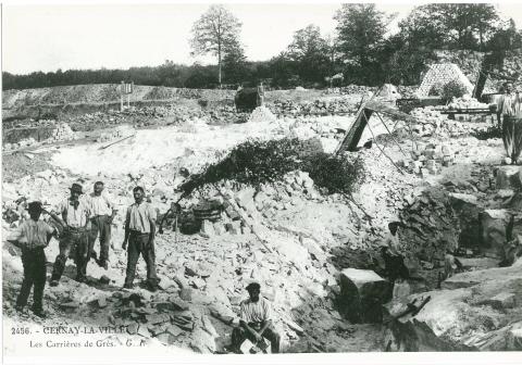 Carrières de grès à Cernay