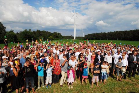 Parc éolien Begane Inauguration