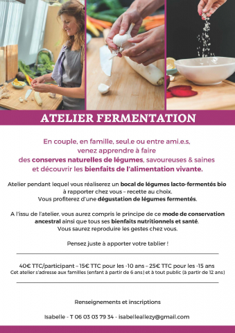 Fiche presentation atelier fermentation 