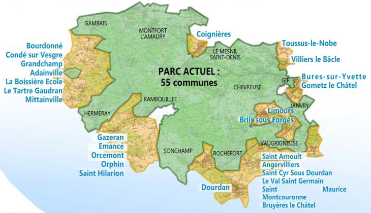 carte 26 communes extension