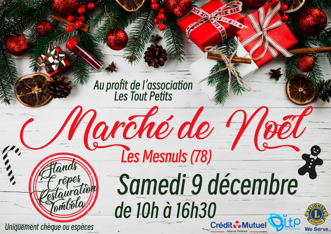 Marché de Noël - Les Mesnuls