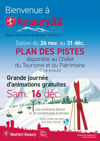 Plan des pistes - Monfort l'Amaury