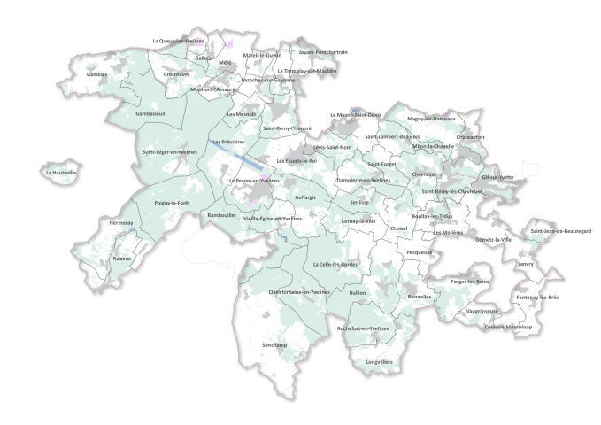 Les 55 communes du Parc