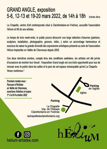 exposition "Grand Angle" des artistes d'Hélium !