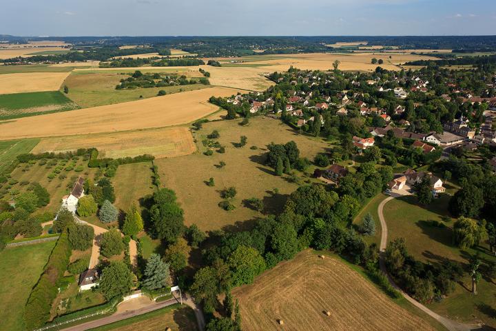 vue aerienne mere