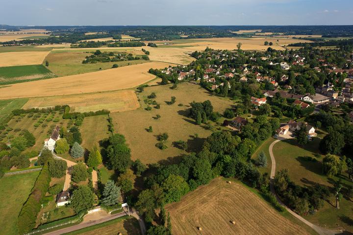 vue aerienne mere