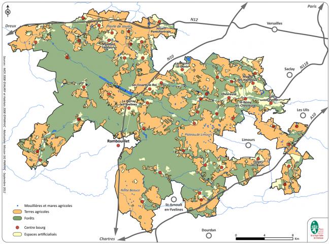 Carte zones agricoles