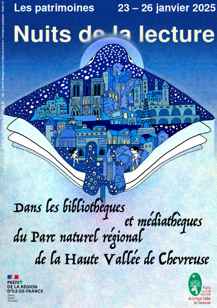 LES NUITS DE LA LECTURE 2025 – BIBLIOTHEQUES ET PATRIMOINES | Parc ...